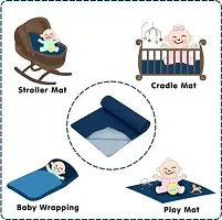 Blessings Ent Waterproof Baby Bed Protector Dry Sheets for New Born Babies | Reusable Mats | Cot  Bassinet Gift Pack-thumb2