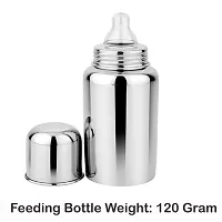 Blessings Enterprises 304 Food Grade Stainless Steel Baby Feeding Bottle, Milk Feeding, Water Feeding 250 ml.-thumb4