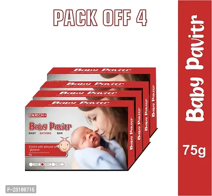 ENRICH PLUS BABY PAVITR SOAP (PACK OF 4PCS)