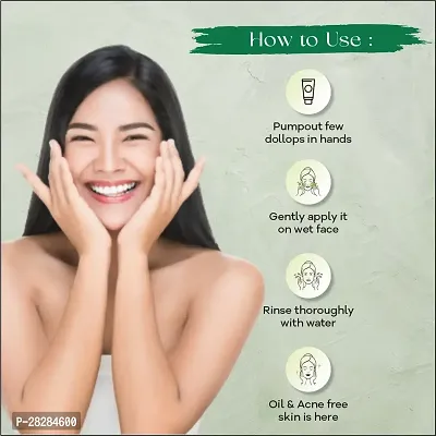 Neem Face Wash For Natural Glow Skin (Pack Of 6 - 50 gm Each)-thumb4