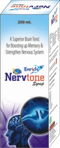 ENRICH PLUS NERVTONE SYRUP BOOSTIN UP MEMORY  STRENGTH SYRUP 200ML (PACK OF 2*200ML)-thumb1