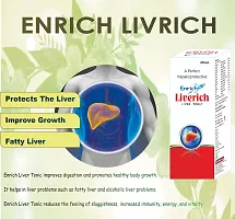 ENRICH PLUS LIVERICH LIVER TONIC 200ML. PERFECT HEPATOPROTECTIVE  (PACK OF 2*200ML)-thumb1