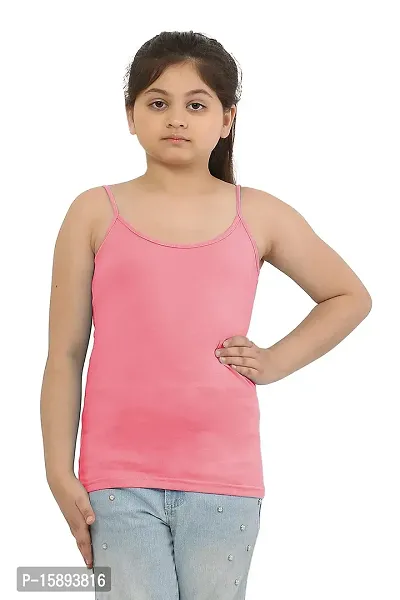 Buy Dazico Girl's Cotton Lycra Plain Camisoles/Spaghetti (Pack of 5) Online  In India At Discounted Prices