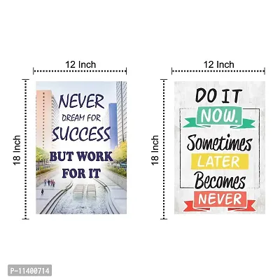Giant Innovative bamboo Quote HD Poster, Multicolour, 12 x 18 Inch-thumb3