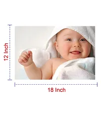 Self Adhesive Exclusive Cute Baby Posters Combo  Smiling Baby Poster  Poster for Pregnant Women  HD Baby Wall Poster for Room Decor Pack of 4-thumb3