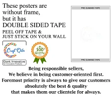 Giant Innovative Craft Qila Paper Cute Cap Smiling Baby Poster (Multicolor, 12 X 18 Inch)-thumb2