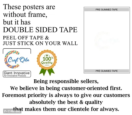 Giant Innovative Bamboo Quote Poster, Multicolour, 12 X 18 Inch-thumb5