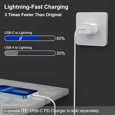 High Quality Fast Charging C to Lightning Cable campatibal for iPhone 12 mini-thumb3
