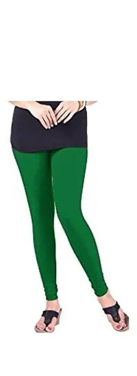 Supriya Fashion Leggings for Women of Dark Green Colour 2XL Size