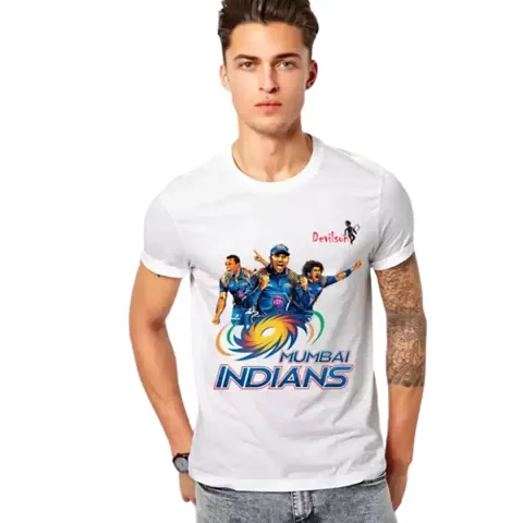 Devilsons IPL T Shirts (Large, Mumbai)