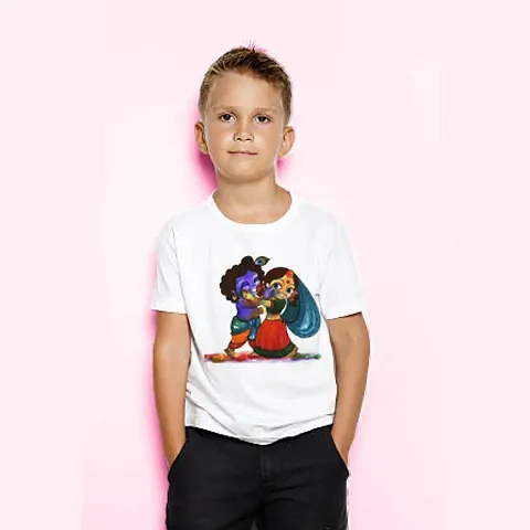 Stylist Polyester Tees For Boys and Girls