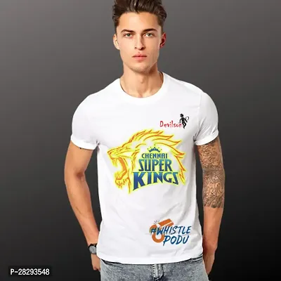 Classic Polyester Printed Tshirt for Men-thumb0