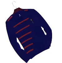 T Shirt for Men (X-Large, Navy Blue)-thumb2