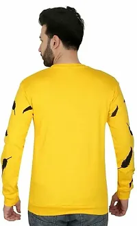 T Shirt for Men (Medium, Yellow)-thumb1