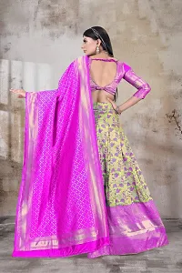 Stylish Soft Silk Lehenga Choli Set For Women-thumb2