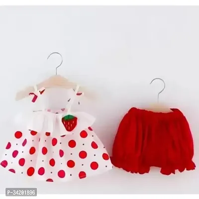 Stylish Cotton Blend Frock For Baby Pack Of 3-thumb3