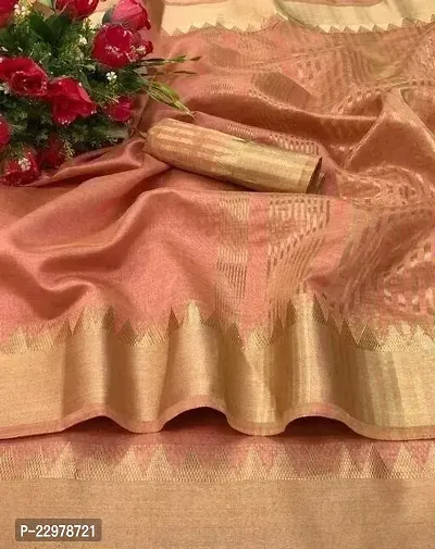 Stylish Art Silk Saree with Blouse Piece