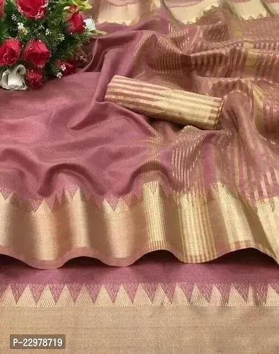 Stylish Art Silk Saree with Blouse Piece