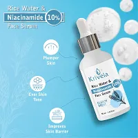 Kriveia Rice Water with 10% Niacinamide Face Serum for Oil Control  30ml Pack of 1-thumb3