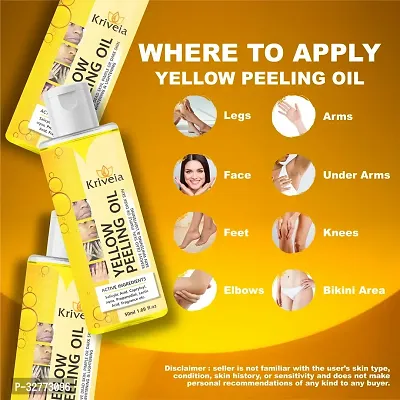 Yellow Peeling Oil - Deep Exfoliating Oil for Best Treatment for Acne-thumb2