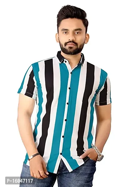 Trendy Men Printed Shirt Fabric ( Unstiched)-thumb0
