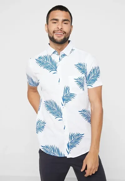 Trendy Men Crepe Printed Shirt Clothing Fabric