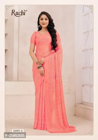 Trendy Women Chiffon Printed Saree