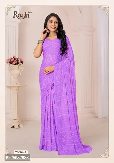 Trendy Women Chiffon Printed Saree