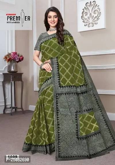 Trendy Women Chiffon Printed Saree