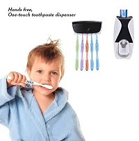 Toothpaste dispenser and toothbrush Holder-thumb1