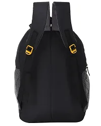 Medium 35 L Laptop Backpack Medium Daypack (Black)-thumb1