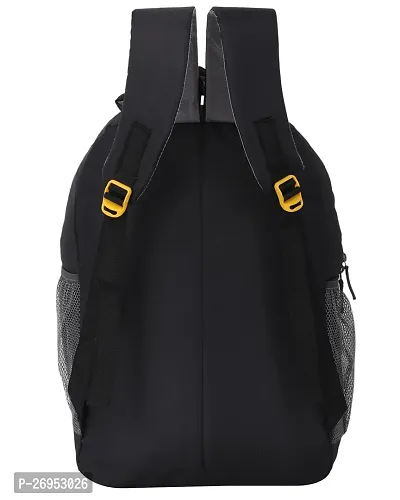 Medium 35 L Laptop Backpack Medium Daypack (Black)-thumb2