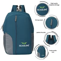 Stylish Blue Backpack With Storage Capacity Up to 30 L Pack Of 2-thumb1