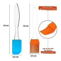 IDEAL PRIME Rust Proof Stanless Steel Chota Tandoor Papad Jali Silicon Brush  Spatula Combo Set Steel Tandoor Grill Roti Jali Roaster Grill Jali Barbeque Accessories Kitchen tool Pack Of 2-thumb2