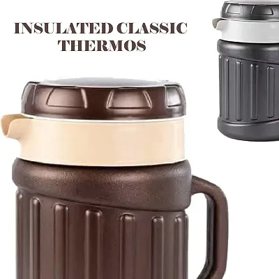 Insulated Flask Insulated Thermos for Hot Tea, Coffee and Milk. Thermos  Flask.(1200ml) ( Hot and Cold)