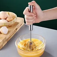 IDEAL PRIME Stainless Steel Mathani/Power Free Hand Blender Kitchen Utensil Balloon Shape Wire Whisk And  Lemon Squeezer Juicer, Stainless Steel Handheld Lime Juicer, Manual Hand Citrus Press Bar Tool-thumb3