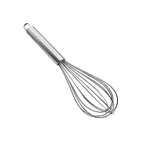 IDEAL PRIME Stainless Steel Mathani/Power Free Hand Blender Kitchen Utensil Balloon Shape Wire Whisk And Cooking Tong Pakkad Chimta Cooking Turner Kitchen Tool Set Pack Of 3-thumb2