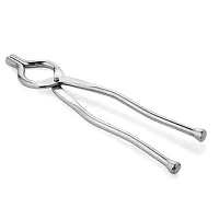 IDEAL PRIME Rust Proof Heavy Duty Stainless Steel Pakkad Sansi Pincer Utensils Bartan Holder Kitchen Tong with Easy Grip Kitchen Tools Pack Of 1-thumb1