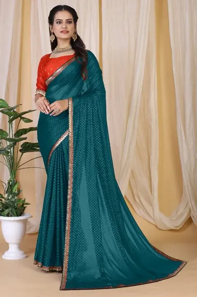 New Trendy saree with big border