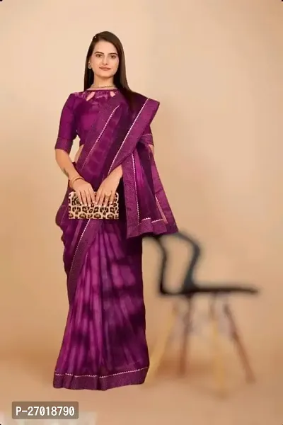 Classic Chiffon Saree with Blouse piece