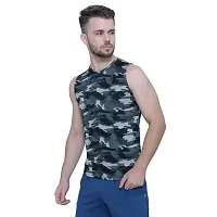 Prime Plus Sleeveless Tshirt for Men ? Gym T Shirts, Tank Top Sando, Workout Tshirts, Sports Vest, Running Tops, Summer Jersey, Beach Swimming Wear (Medium, Multicolor 3)-thumb2