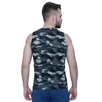 Prime Plus Sleeveless Tshirt for Men ? Gym T Shirts, Tank Top Sando, Workout Tshirts, Sports Vest, Running Tops, Summer Jersey, Beach Swimming Wear (Medium, Multicolor 3)-thumb4