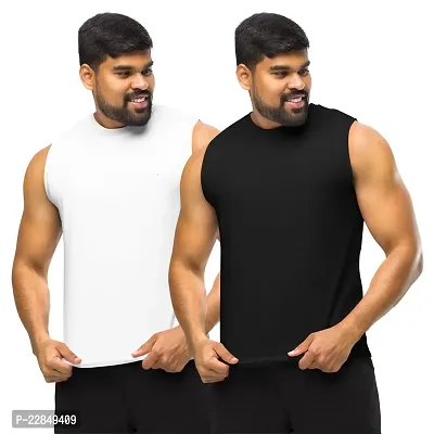 Prime Plus Sleeveless Tshirt for Men ? Gym T Shirts, Tank Top Sando, Workout Tshirts, Sports Vest, Running Tops, Summer Jersey, Beach Swimming Wear