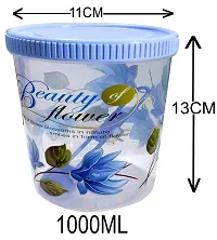 Round Shape Containers 1000ml(Set of 3)-thumb1