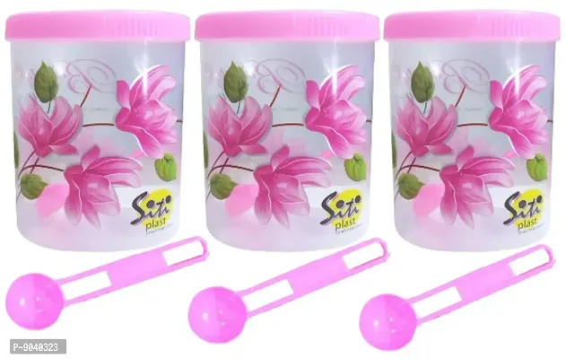 Round Shape Container 500ml(Set of 3)