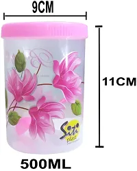 Round Shape Container 500ml(Set of 3)-thumb3