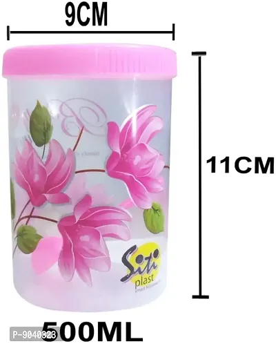 Round Shape Container 500ml(Set of 3)-thumb4