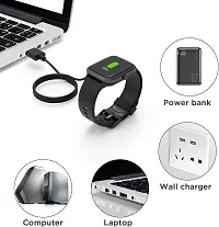 TEZINICX Magnetic 2 Pin, Watch Charger, W26 Plus Charger 44mm Adapter Length 45 cm Smartwatch Charger Compatible for USB W26/W26 and Charging Cable, Smartwatch-thumb4