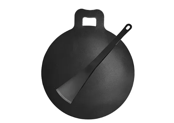 Cast Iron Tawa for Dosa, Roti Tawa, Concave, Curved