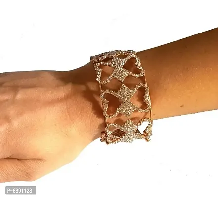 American Diamond Adjustable Kada Bracelet for Women Bracelet and Bangles-thumb2